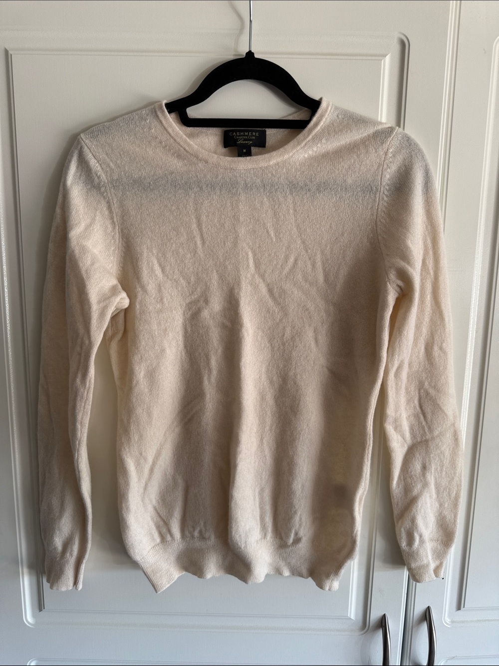Women’s  Crewneck Sweater in Light Beige